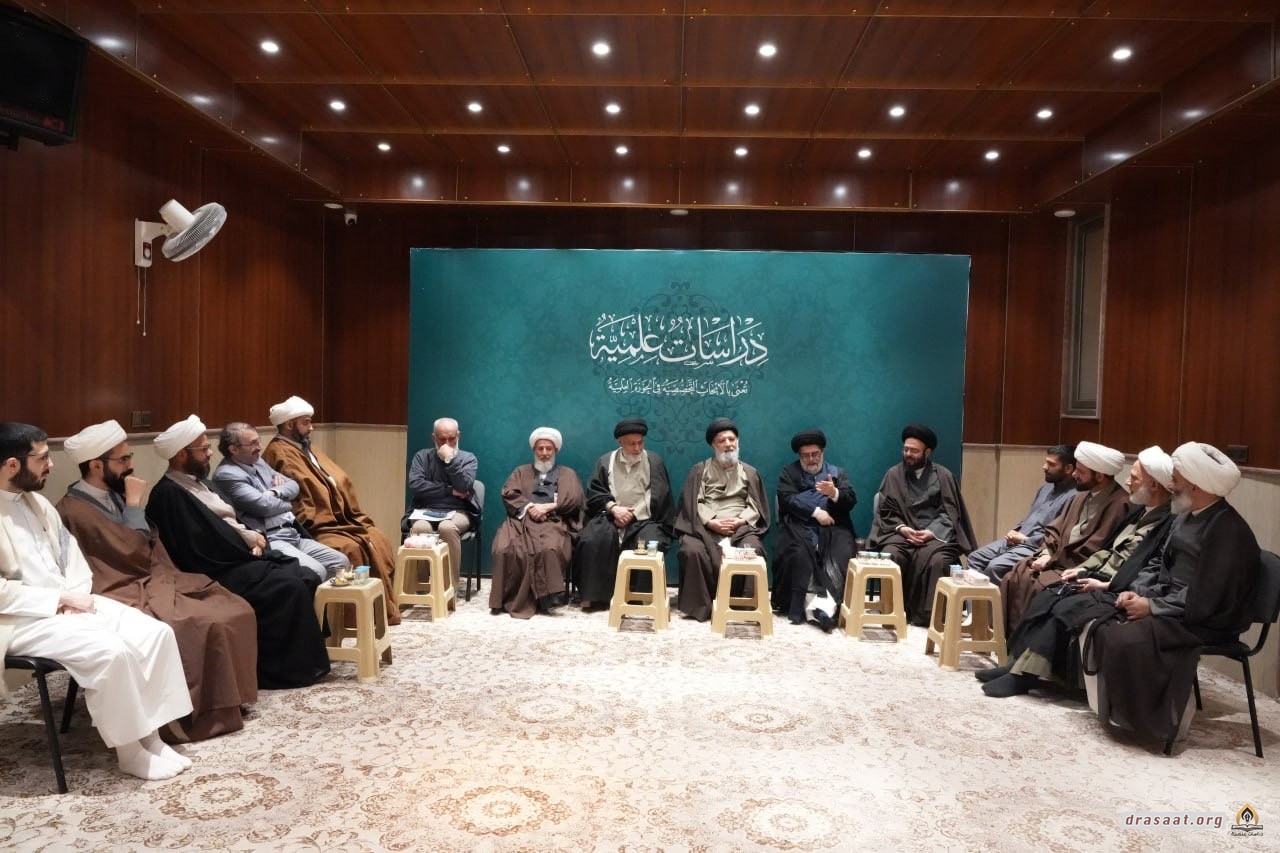 استقبال سماحة السيد محمد جواد الشبيري وجمع من الفضلاء